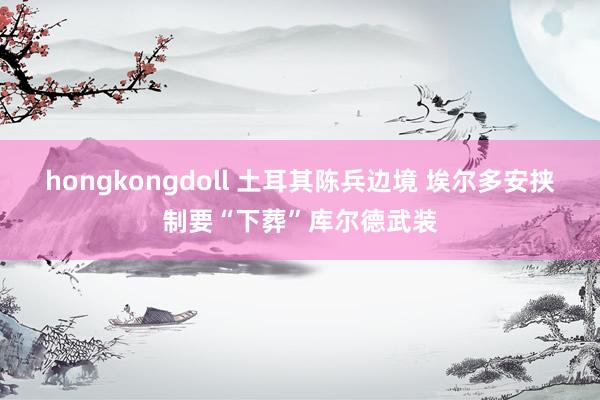 hongkongdoll 土耳其陈兵边境 埃尔多安挟制要“下